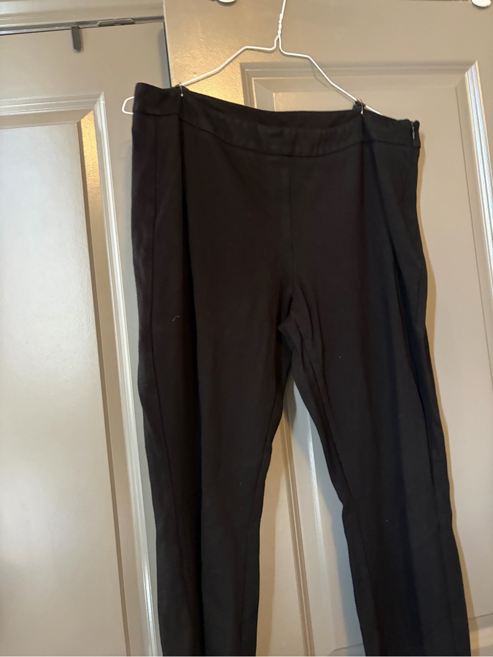 CAbi Kensington Black Side zip Pants